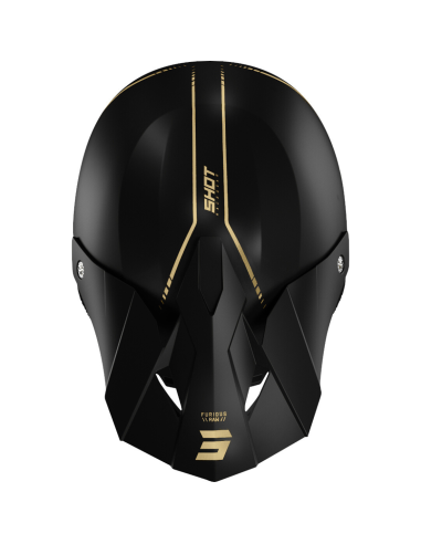 Casque Furious Draw 3.0 SHOT Black Gold / Matt
