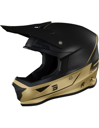 Casque Furious Draw 3.0 SHOT Black Gold / Matt