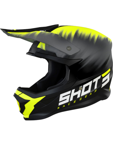 Casque Furious Verus SHOT Neon Yellow / Matt