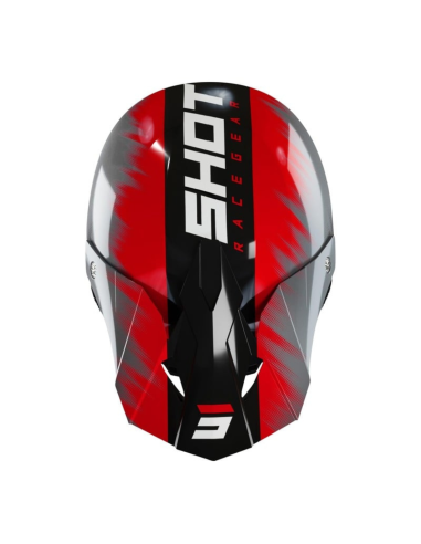 Casque Furious Versus SHOT Red / Glossy