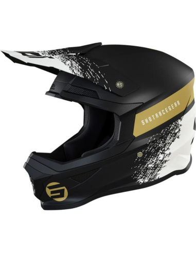 Casque Furious Roll SHOT Black Gold / Matt