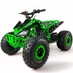 QUAD KRAFTMULLER CARBONE 125 CC 8" + MARCHE ARRIÈRE VERT 2025