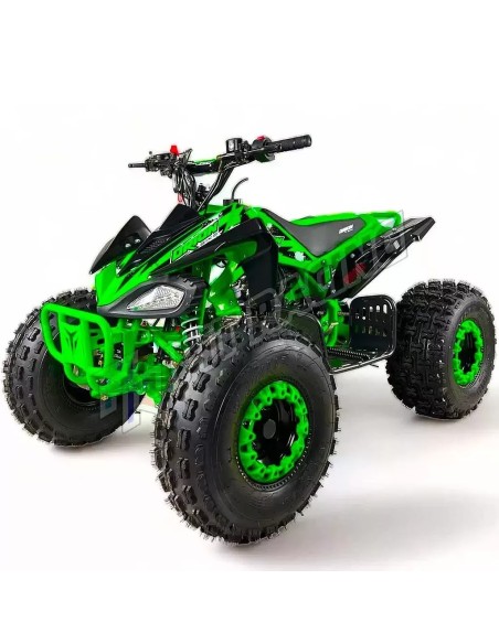 QUAD KRAFTMULLER CARBONE 125 CC 8" + MARCHE ARRIÈRE VERT 2025