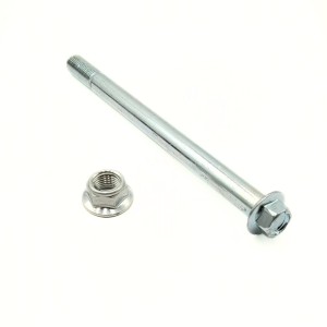 AXE DE ROUE 195 MM X 12 MM DE DIRT BIKE / PIT BIKE / MINI MOTO