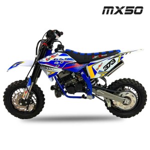 Varman MX50 motocross Italjet 50cc : freins hydrauliques, roues 10 pouces | Pitracing