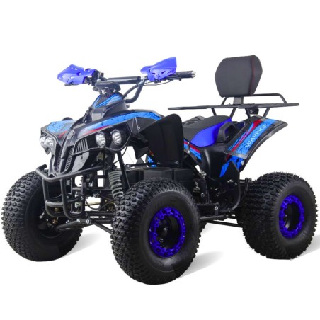 QUAD WARRIOR VARMAN 1500W 60V XXL 8" ELECTRIQUE BLEU