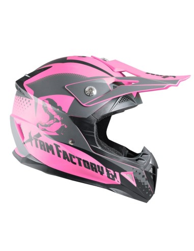 Casque enfant cross XTRM Factory ROSE - PitRacing