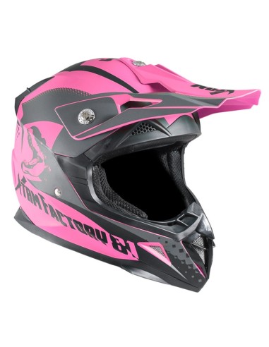 Casque enfant cross XTRM Factory ROSE - PitRacing