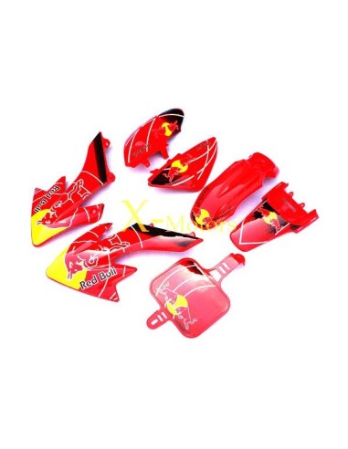 Kit déco + Kit plastique RED BULL CRF-50 - PitRacing
