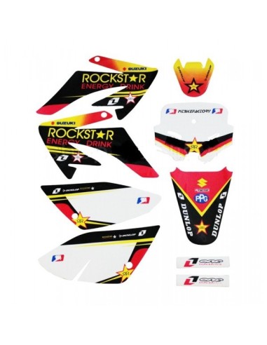 Kit déco + Kit plastique ROCKSTAR CRF-70 - PitRacing
