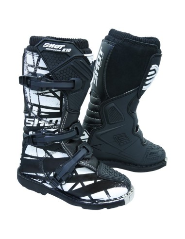 Bottes cross Shot K10 2.0 - ENFANT - BLACK