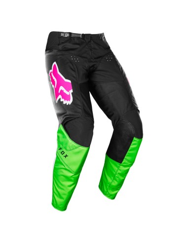 Pantalon Cross Fox Racing 180 Fyce Noir / Vert / Rose