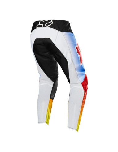 Pantalon Cross Fox Racing 180 Fyce Noir / Bleu / Rouge / Jaune