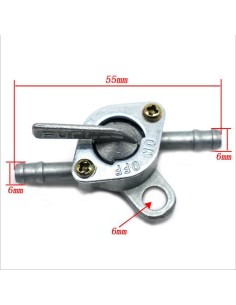Robinet pour durite d’essence dirt bike / pit bike - PitRacing