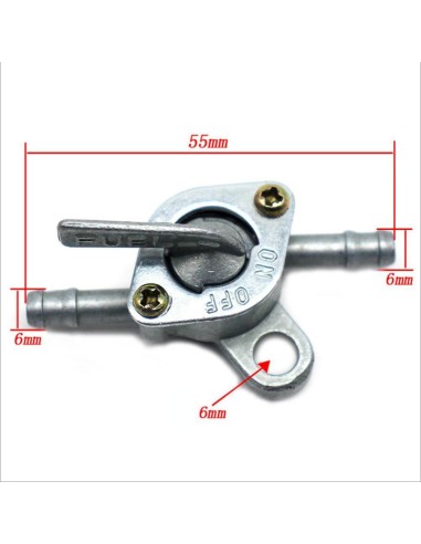 Robinet pour durite d’essence dirt bike / pit bike - PitRacing