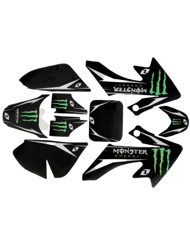 Kit déco + Kit plastique MONSTER ENERGY CRF-50 - PitRacing
